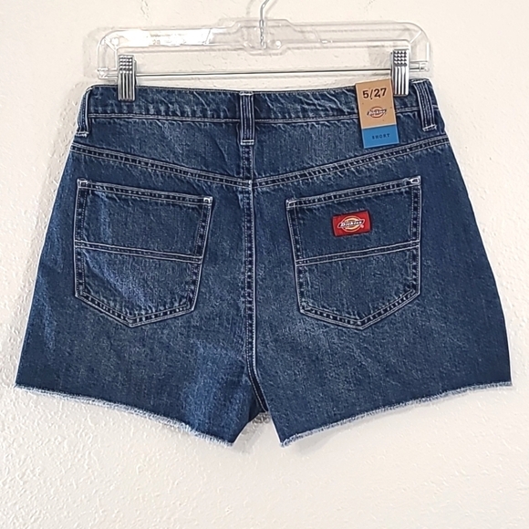 *NWT* DICKIES Stars & Stripes Print 5-Pocket Shorts, size 5/27 - Picture 5 of 7